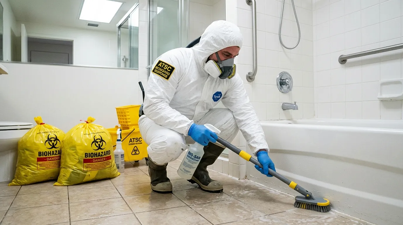 Decontamination equipment deployed for Blood Cleanup in Mehlville
